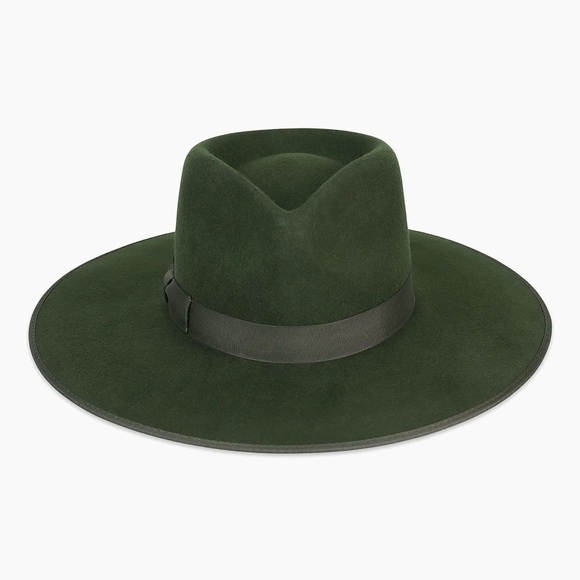 Lack Of Color Accessories - Lack of Color Forster Ranch Dark Green Wool Hat